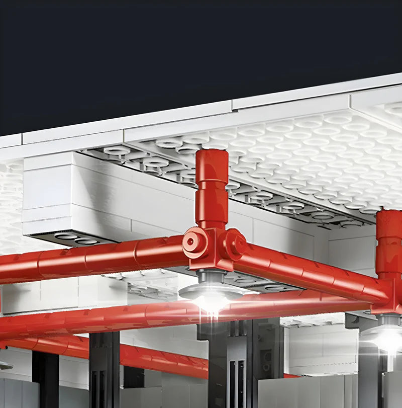 Parking à l'Échelle 1:8 2436 pièces