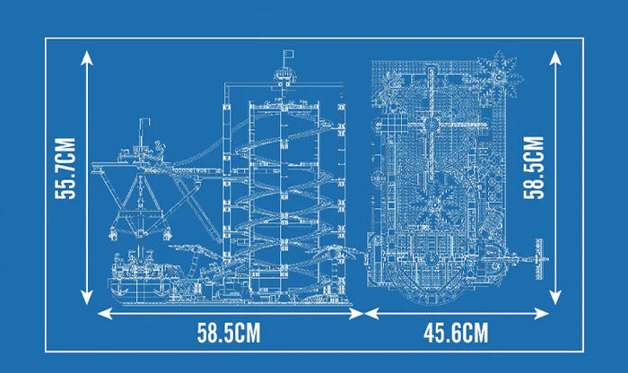 Les montagnes russes des pirates 2173 pièces - AlloBrick