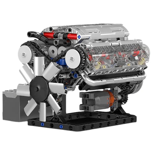 Moteur V8 Motorisé 534 pièces