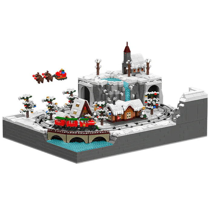 Le petit train de Noël 4233 pièces - AlloBrick