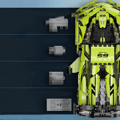 Concept Car Italien 3129 pièces