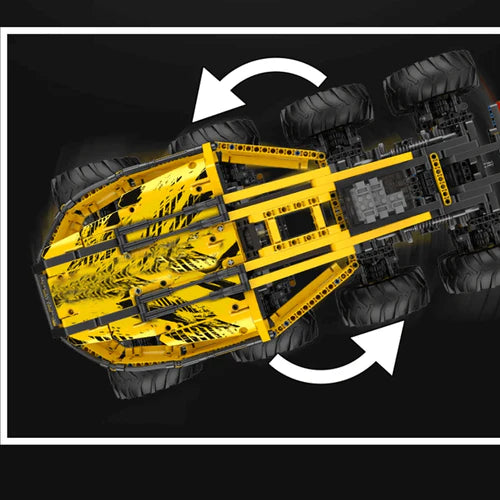 Tout-Terrain Ultime à 8 Roues Motrices 1961 pièces