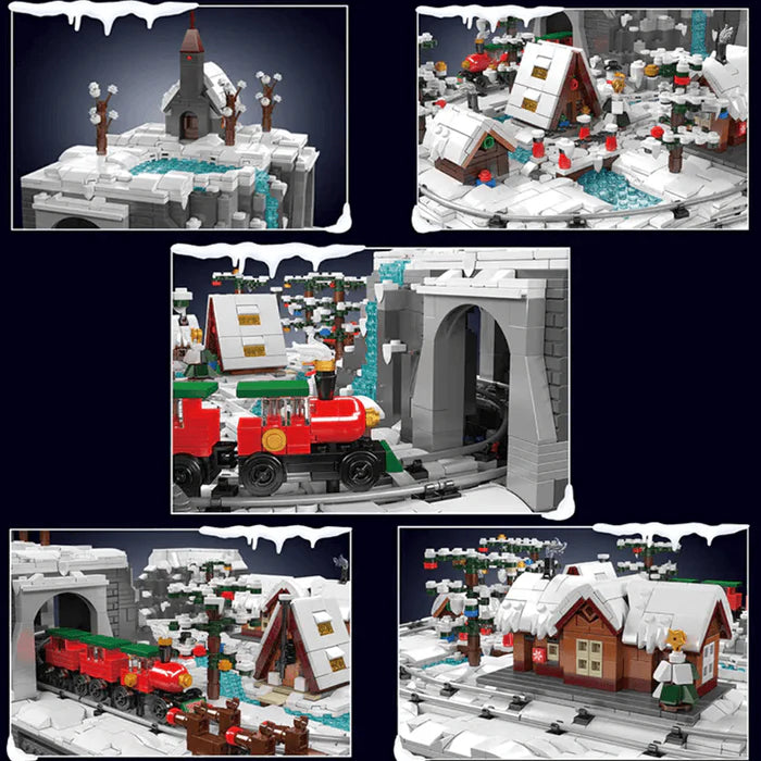 Le petit train de Noël 4233 pièces - AlloBrick