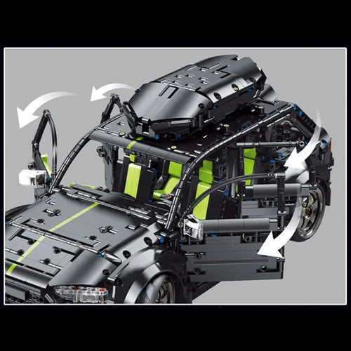 Berline Allemande Avec Top Case 2895 pièces