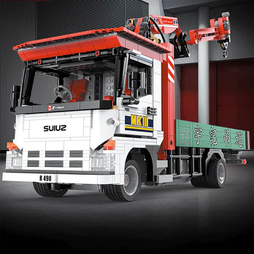 Camion Grue Télécommandé 1476 pièces