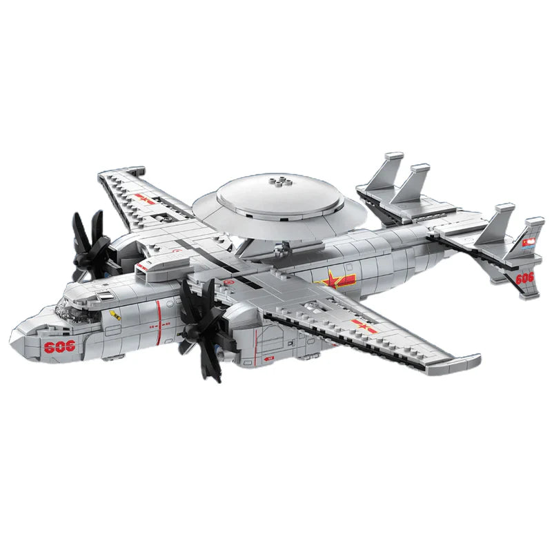 Avion Militaire de Surveillance KJ-600 1143 pièces