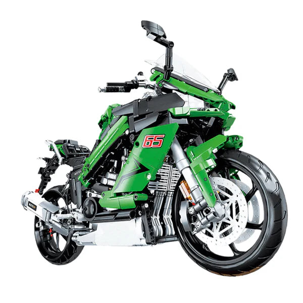 Moto Routière Green Samurai 2303 pièces