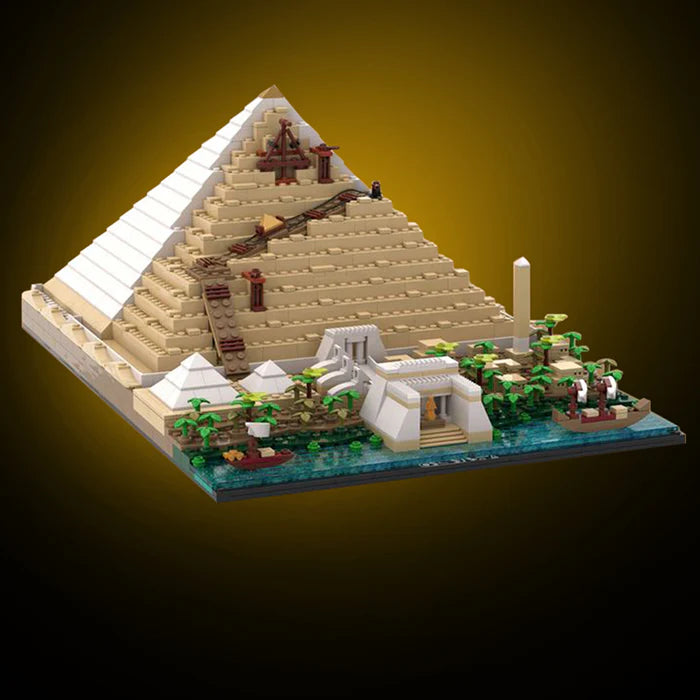 La Grande Pyramide 1467 pièces - AlloBrick