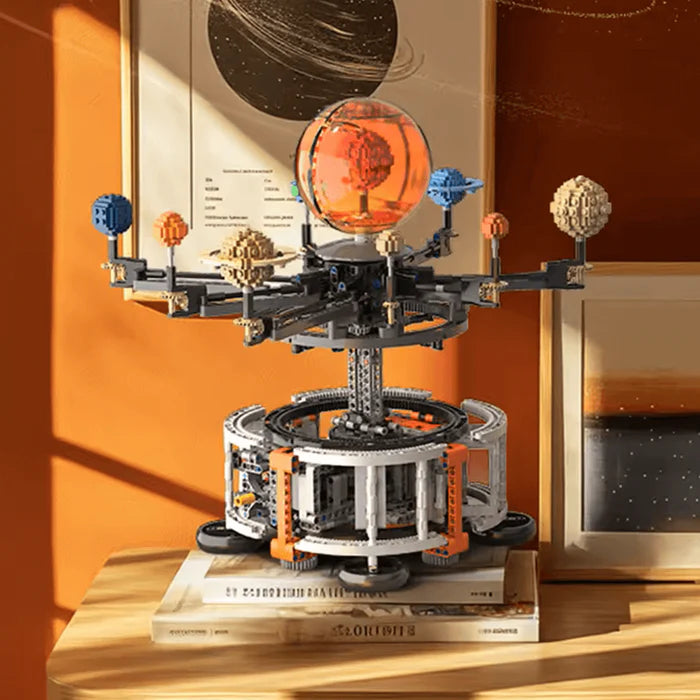 Système solaire rotatif motorisé 1281 pièces - AlloBrick