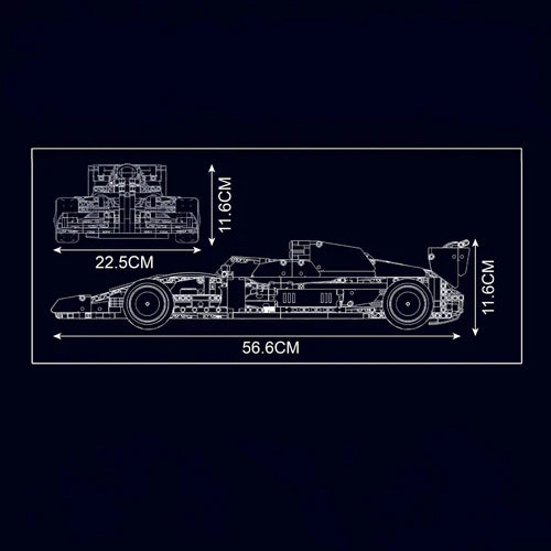 Formule 1 Vainqueur du championnat 2020 1256 pièces