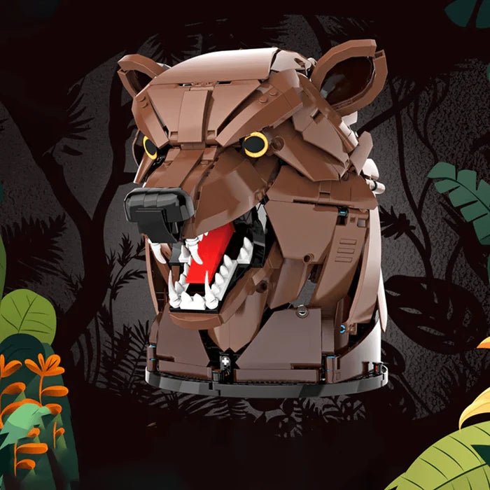 Tête d'ours 1005 pièces - AlloBrick