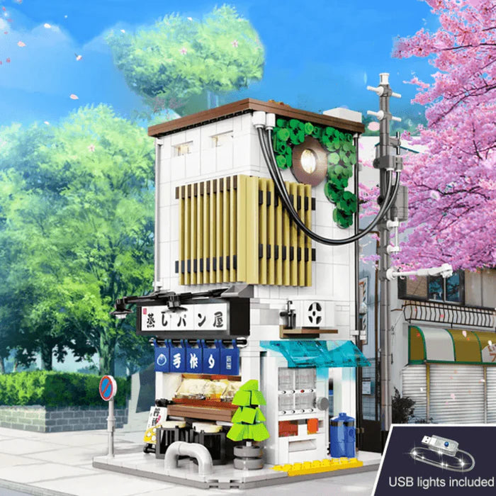 Le snack de rue japonais 1107 pièces - AlloBrick