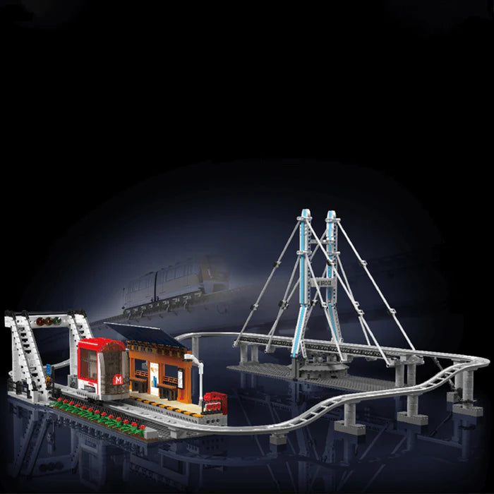 Monorail motorisé 1487 pièces - AlloBrick