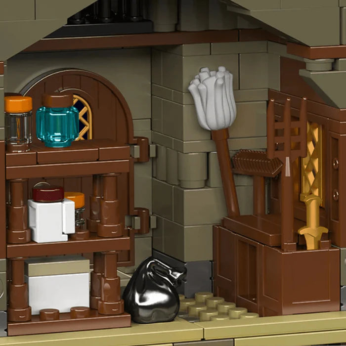 Moulin à vent du Moyen-Âge 1583 pièces - AlloBrick