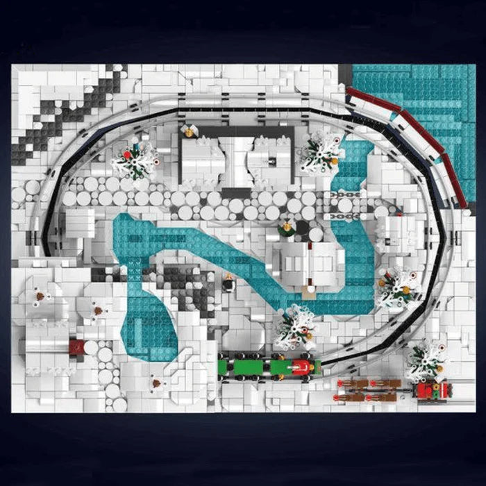 Le petit train de Noël 4233 pièces - AlloBrick