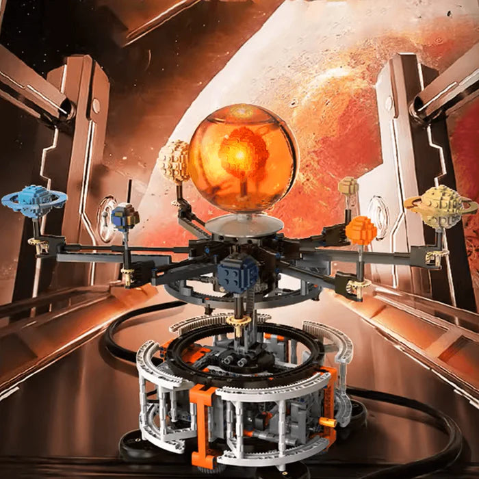 Système solaire rotatif motorisé 1281 pièces - AlloBrick