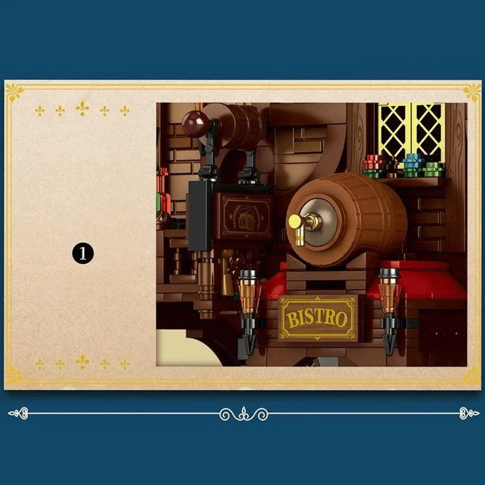 Le Bistro médiéval 2830 pièces - AlloBrick