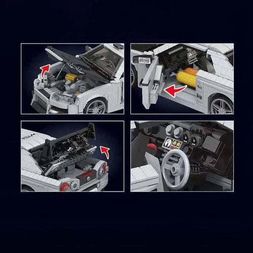 Godzilla R34 1470 pièces