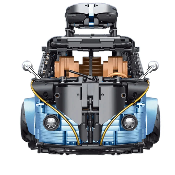 Van Légendaire Bleu Satiné à Carrosserie Large 3298 pièces