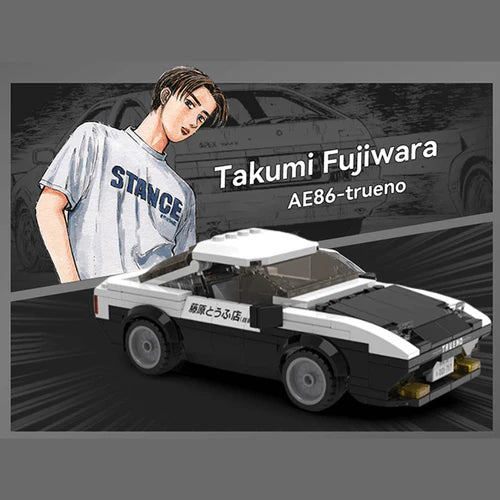Boutique de Tofu Initial D Fujiwara + Voiture AE86 486 pièces
