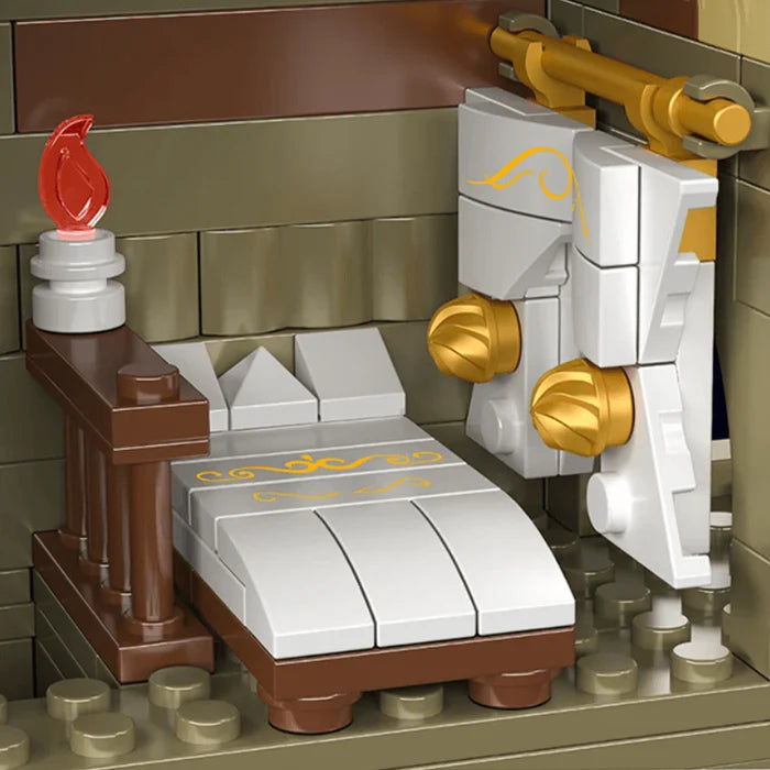 Moulin à vent du Moyen-Âge 1583 pièces - AlloBrick