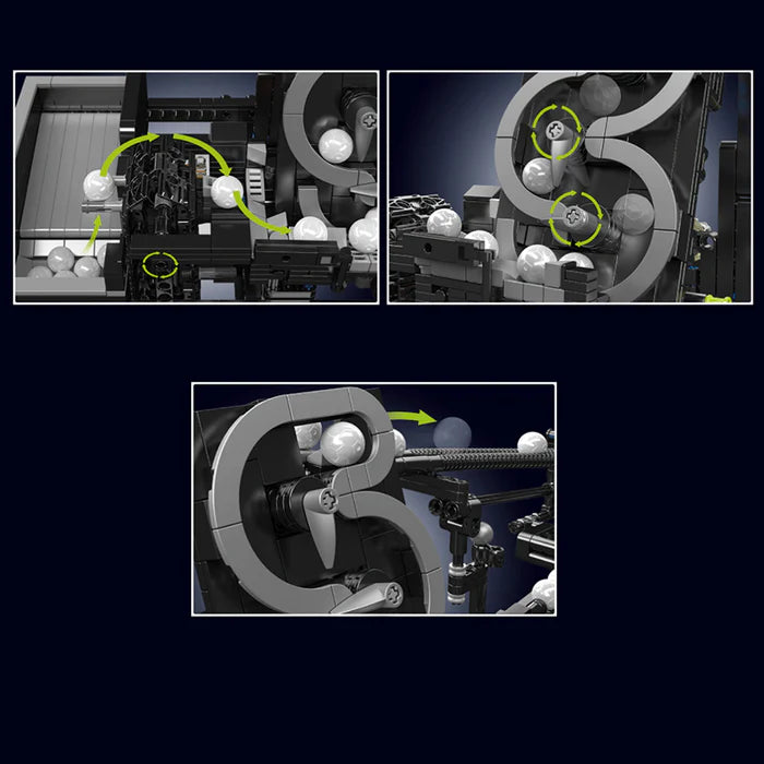 Circuit à billes motorisé GBC 2065 pièces - AlloBrick