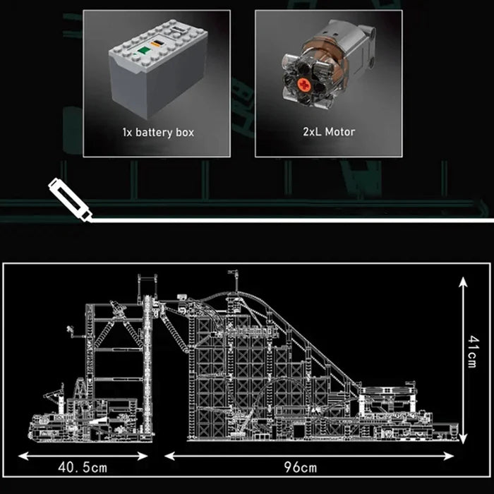 Looping Roller Coaster 3237 pièces - AlloBrick