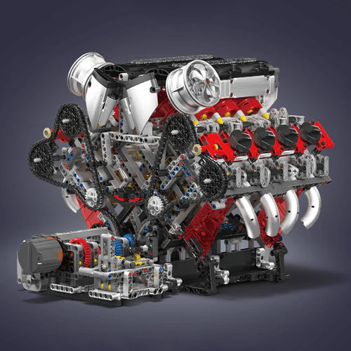 Moteur V8 Italien Motorisé 2717 pièces