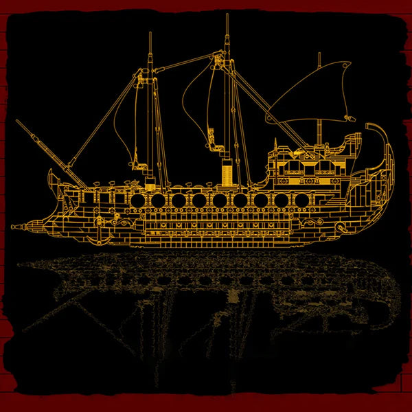 Navire de Guerre Viking 2072 pièces