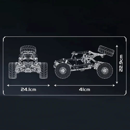 Buggy de Course Télécommandé 1015 pièces