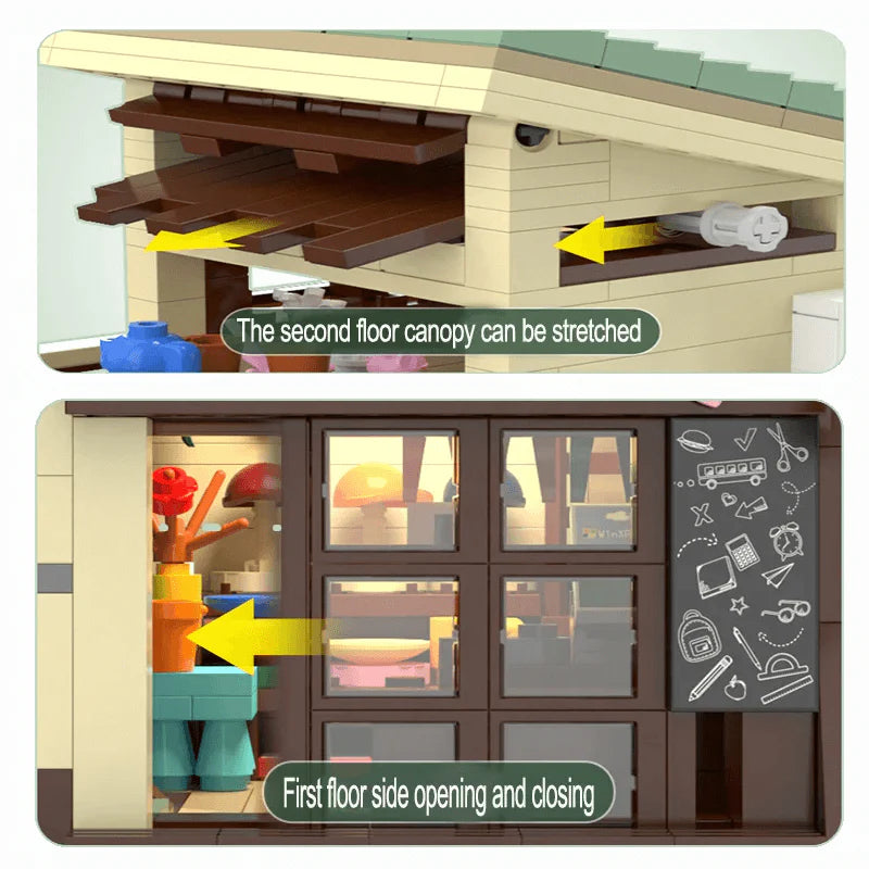 Épicerie japonaise 920 pièces - AlloBrick