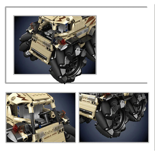 Véhicule Tout-Terrain Sherp Télécommandé 616 pièces