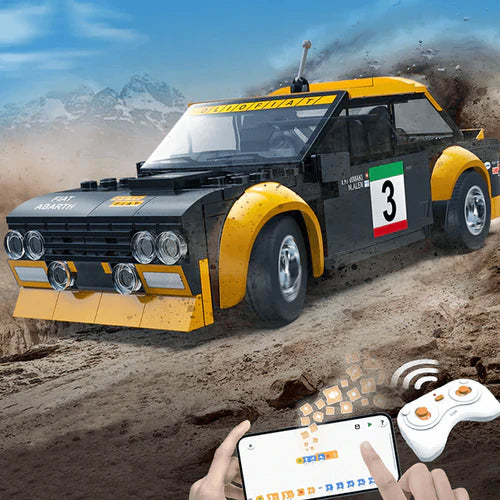 Voiture de Rallye Fiat Télécommandée 215 pièces