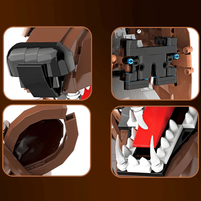 Tête d'ours 1005 pièces - AlloBrick