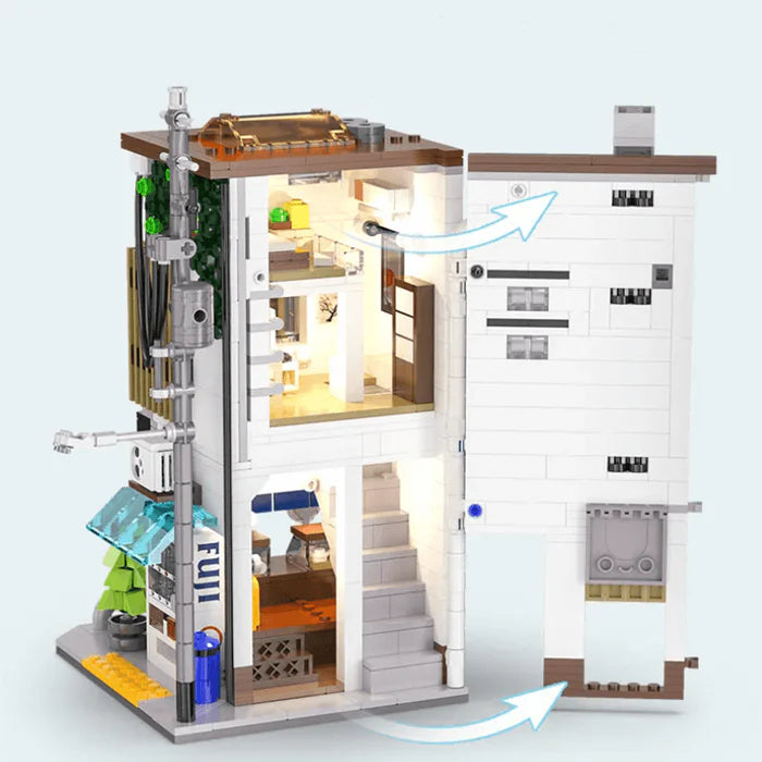 Le snack de rue japonais 1107 pièces - AlloBrick