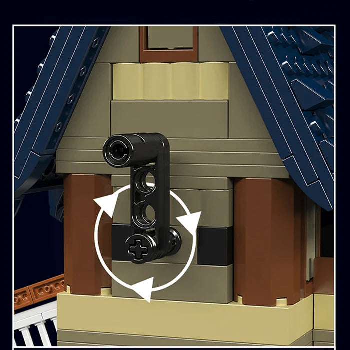 Moulin à vent du Moyen-Âge 1583 pièces - AlloBrick