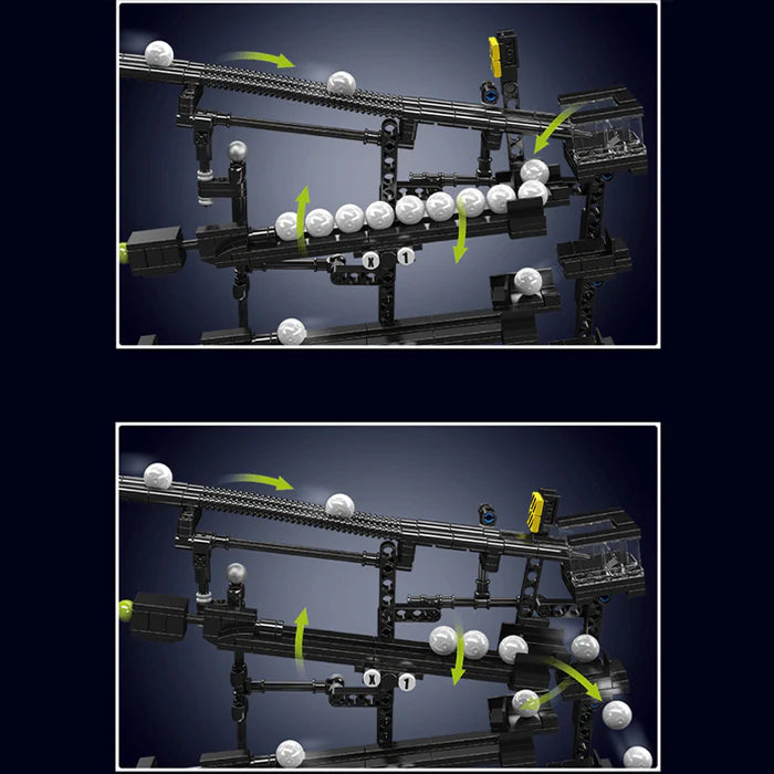 Circuit à billes motorisé GBC 2065 pièces - AlloBrick