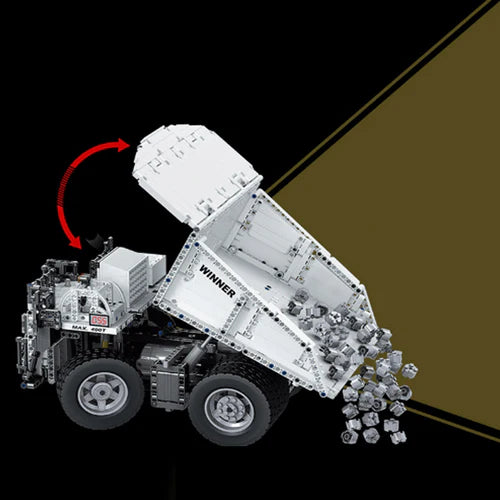 Camion Minier à Benne Basculante Télécommandé 1382 pièces