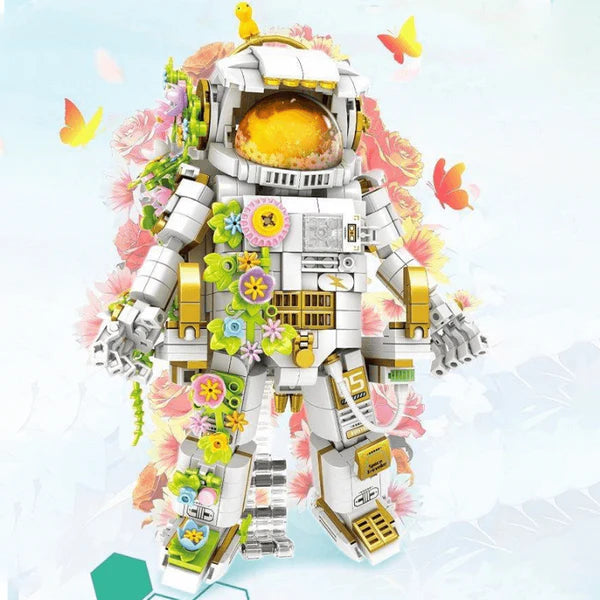 Astronaute Fleuri 1143 pièces