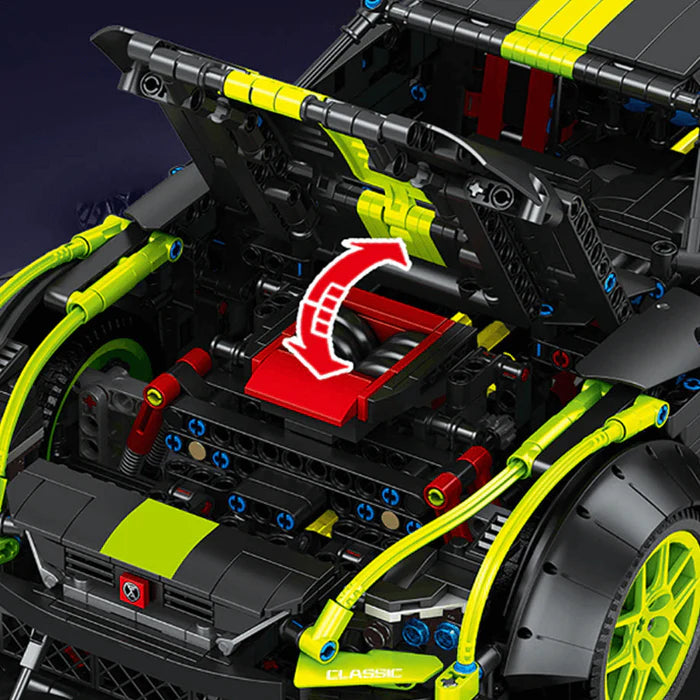 Sportive Widebody Télécommandée 2670 pièces