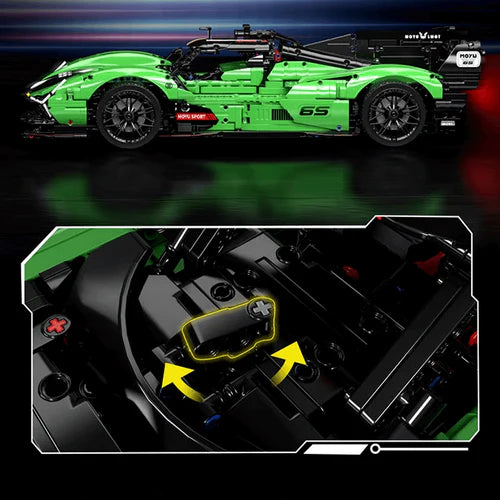 Voiture d'Endurance 24h Télécommandée 2979 pièces