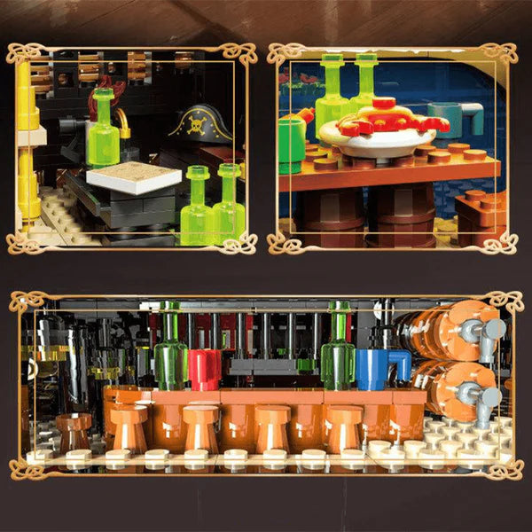 Bateau Pirate La Couronne Écarlate 3398 pièces