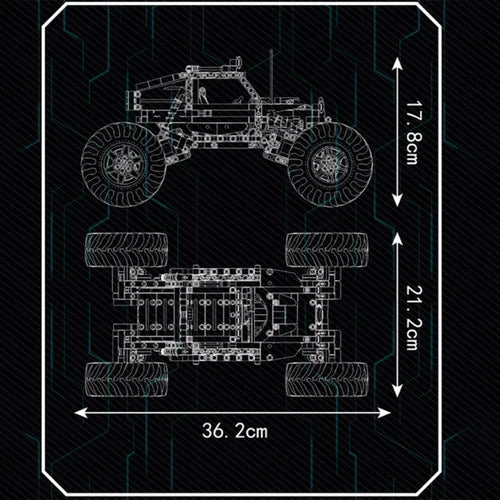 Buggy Tout-Terrain 1119 pièces