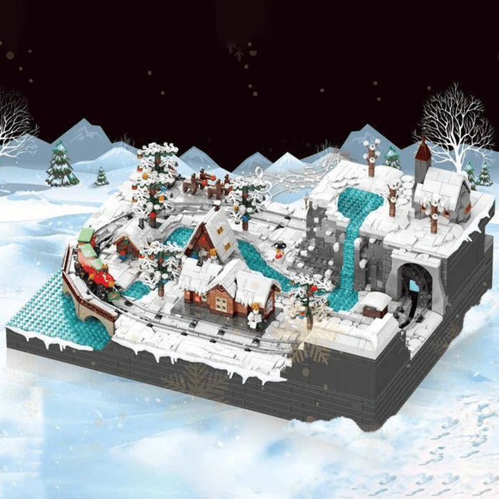 Le petit train de Noël 4233 pièces - AlloBrick