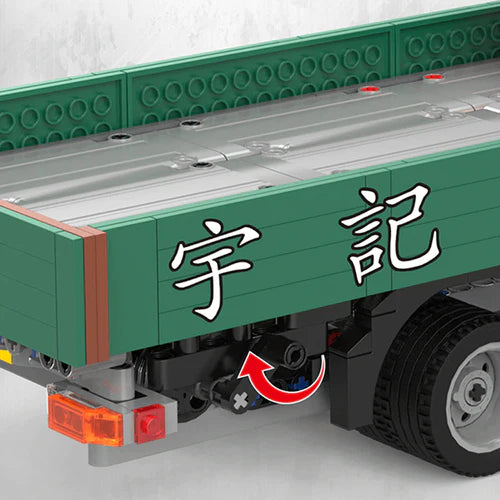 Camion Grue Télécommandé 1476 pièces