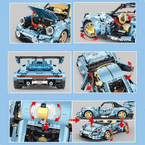 Coupé Allemand à Carrosserie Large 2367 pièces