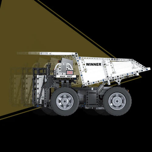 Camion Minier à Benne Basculante Télécommandé 1382 pièces