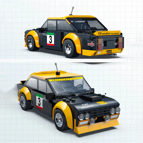 Voiture de Rallye Fiat Télécommandée 215 pièces