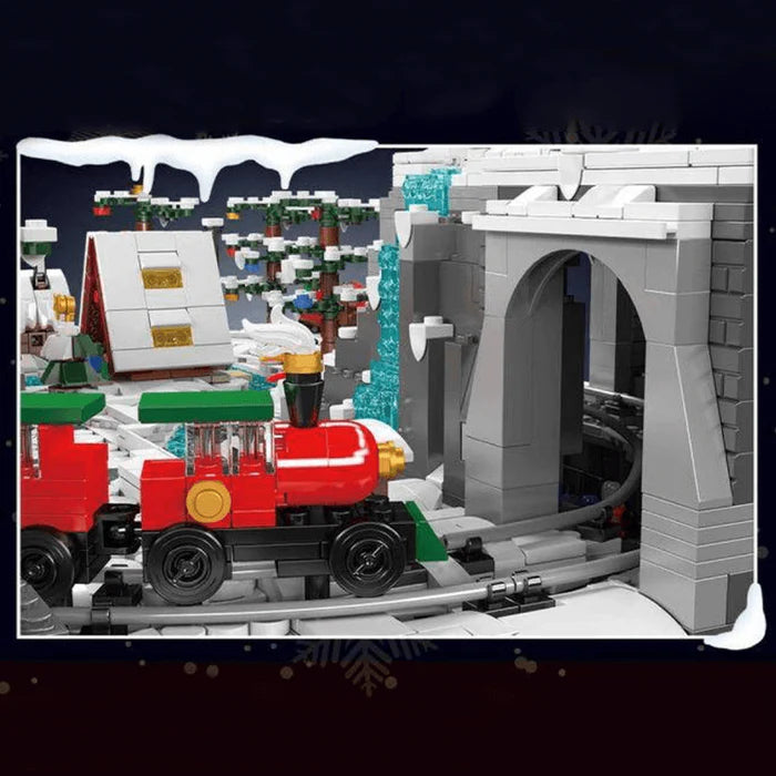 Le petit train de Noël 4233 pièces - AlloBrick