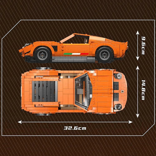 Voiture de Sport Italienne Légendaire Genesis 1606 pièces